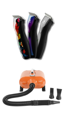 Kit Premium Andis Pulse Zr Ii (Modelo A Elección) + Turbina De Secado Shernbao