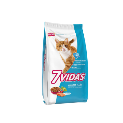 7 Vidas Gato Adulto Salmon 1,5Kg