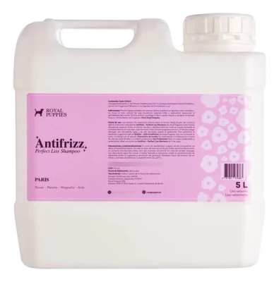 Shampoo Antifrizz Royal Puppies Perfect Liss 5 Litros