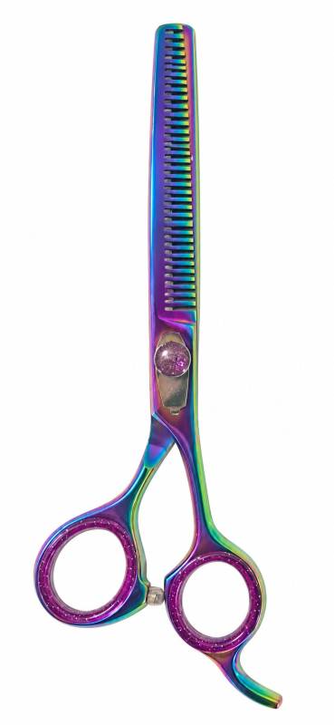 Tijera De Entresacar 8.5 Titanio Multicolor